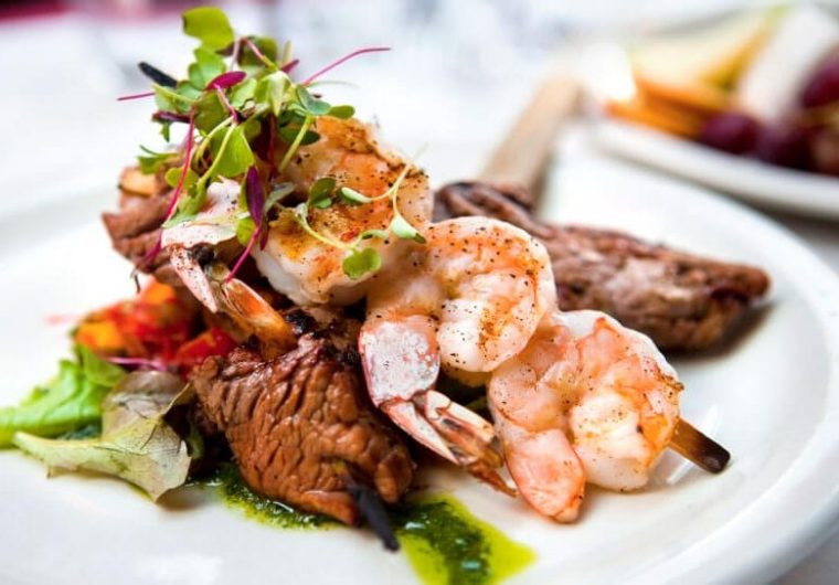 Image of Beautiful Dinner Plate at Beechwood Inn