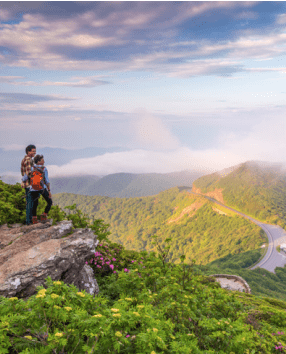 Craggy pinnacle