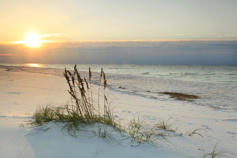 A gorgeous sunrise at some of the best Florida Beaches