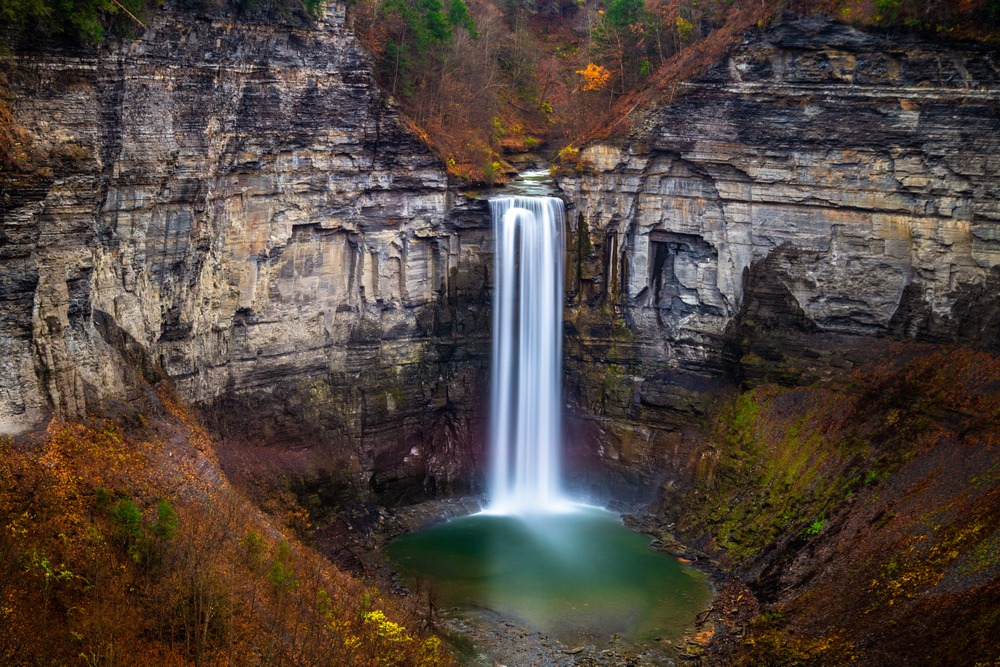 While visiting Finger Lakes Wineries, enjoy the sights like these at Taughannock Falls State Park