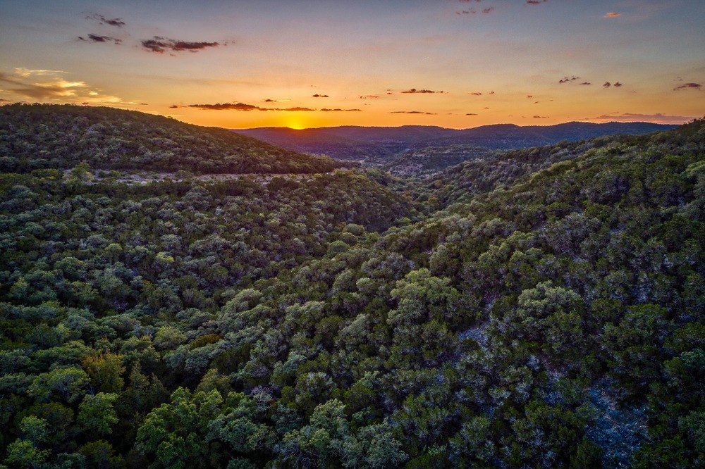 Take in stunning views like this at Texas Hill Country Wineries this summer