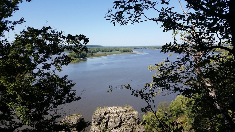 Mississippi Palisades State Park is one of our favorite things to do in Galena IL