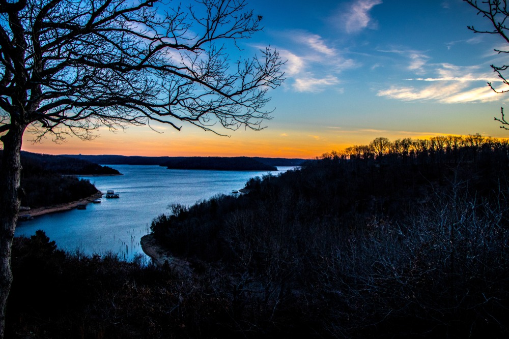 Taking in views like this over Beaver Lake is one of our favorite things to do in Eureka Springs in the summer