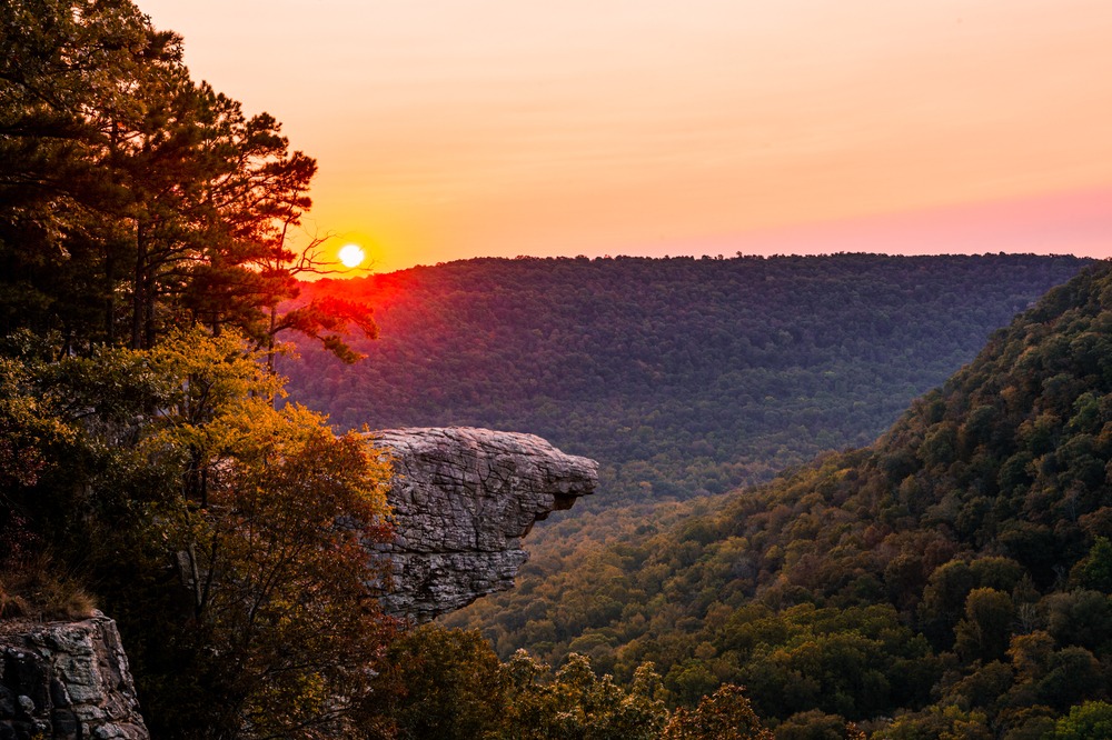 Seeing fall foliage is one of the most beautiful things to do in Eureka Springs