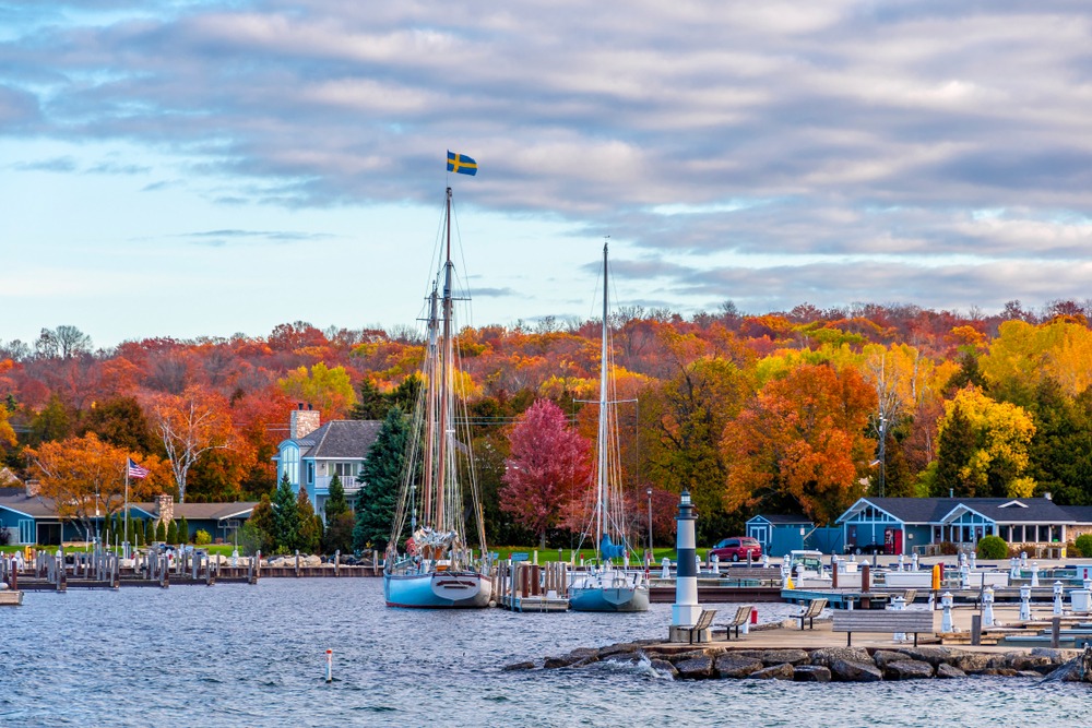 Come See these stunning Door County Fall Colors in Wisconsin This Fall