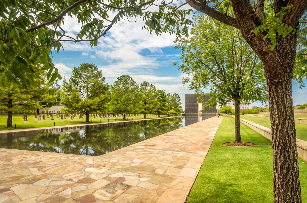 Visiting this memorial is one of the many great things to do in Oklahoma City