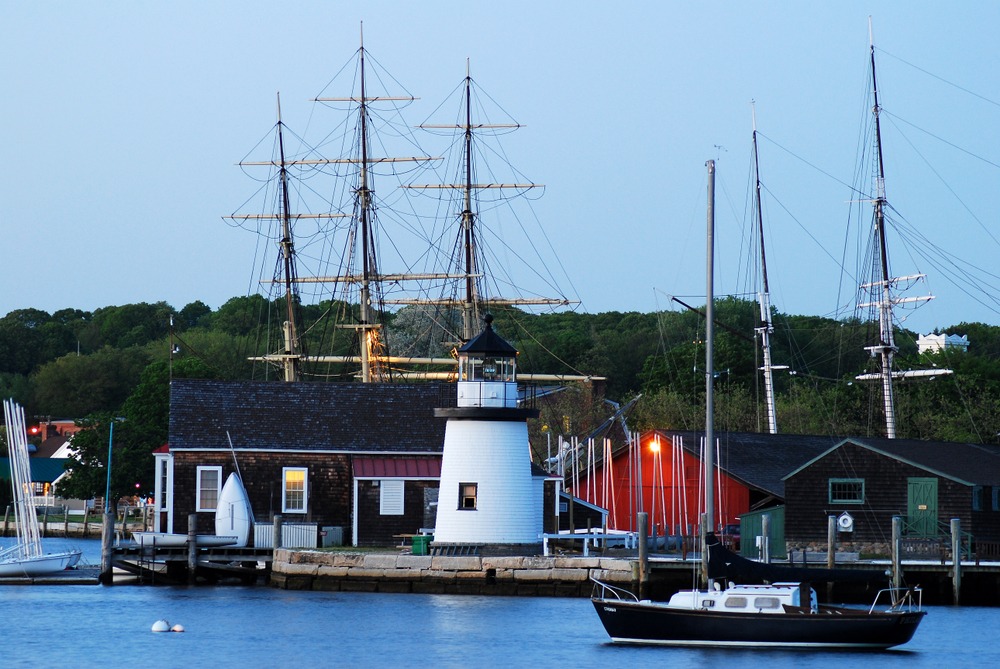 Visiting Mystic Seaport is one of the top things to do in Mystic CT