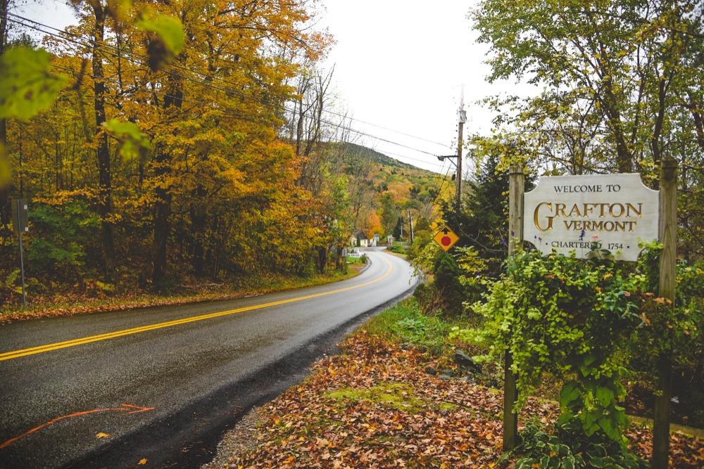 Plan your fall getaway to the beautiful town of Grafton VT