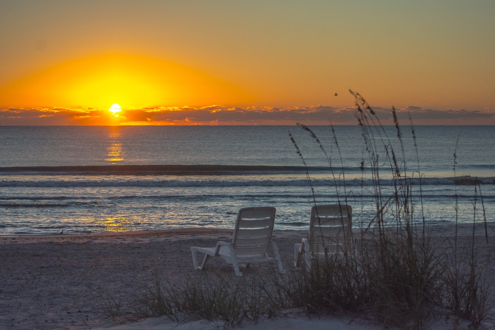 Relaxing and watching sunsets is one of the best things to do on Amelia Island