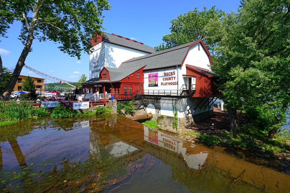 The Bucks County Playhouse is one of the top things to do in New Hope PA