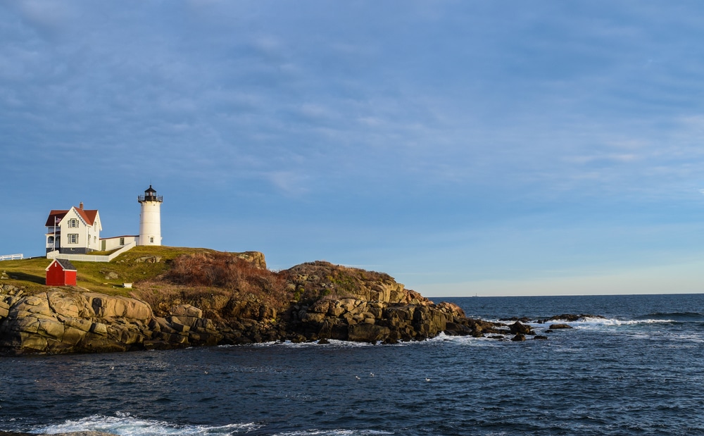 visiting the lighthouse is one of the top things to do in Kennebunkport Maine