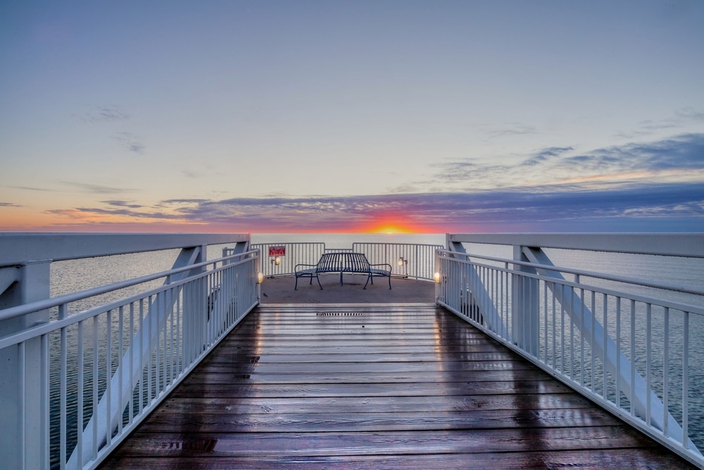 Aside from visiting Lake Huron Beaches, the Oscoda pier is one of the top things to do in Oscoda