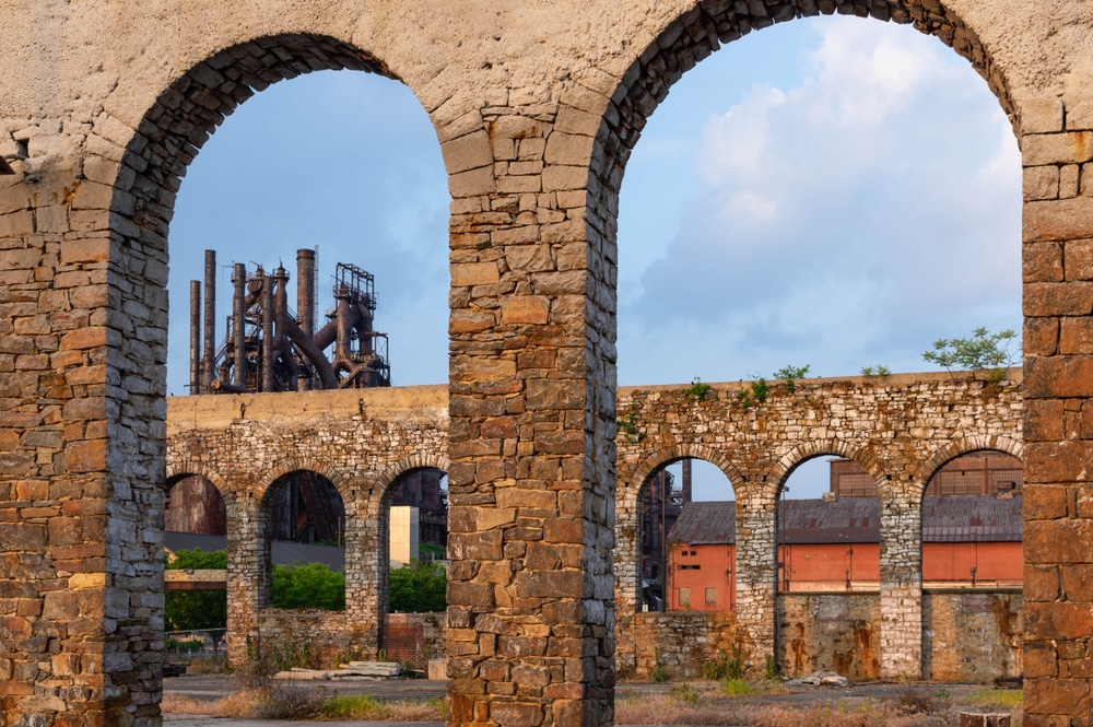 Check out the Bethlehem Steel Stacks - it's one of the coolest things to do in Bethlehem, PA