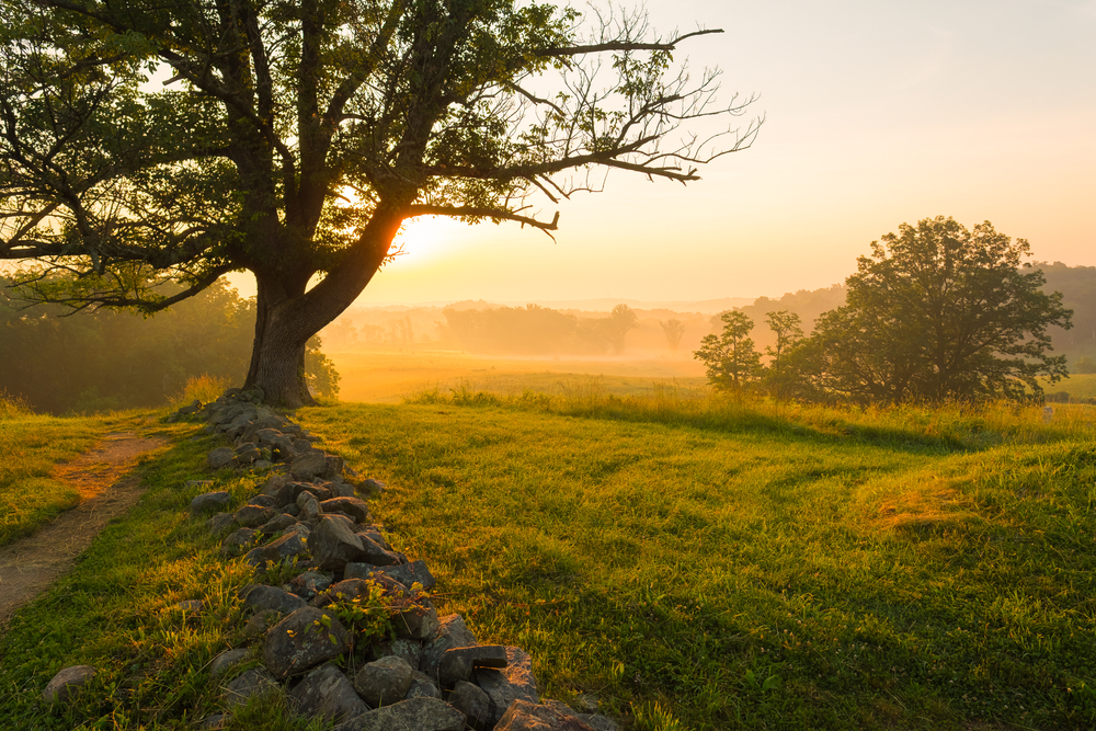 Gettysburg Battlefields are one of the many things to do in Maryland while enjoying your romantic getaway in Maryland